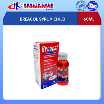 BREACOL SYRUP CHILD (60ML)